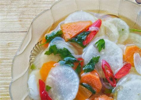 Resipi Sayur Lobak Putih Dan Merah Oleh Ziana Chesaad Cookpad