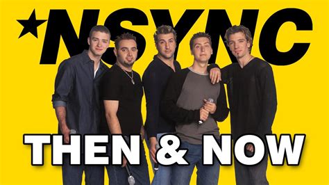 Nsync Members Then And Now Youtube