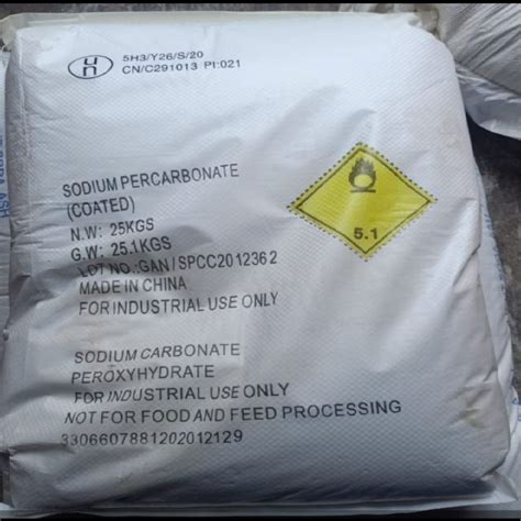 Industrial Grade Coated Sodium Per Carbonate Packaging Size 25 Kg At