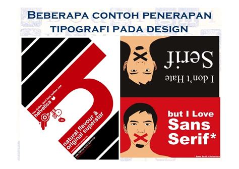 Prinsip Dasar Tipografi Pada Desain