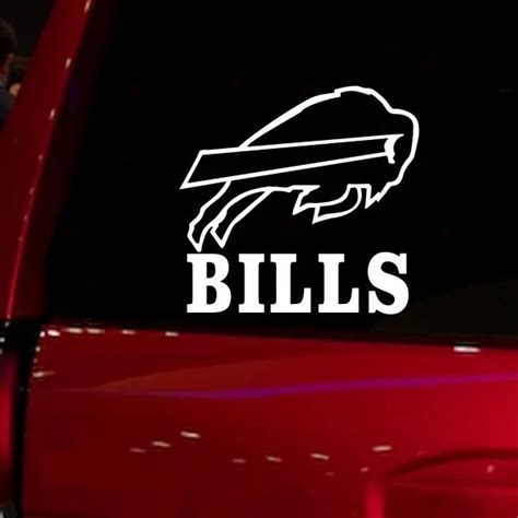 Nfl Buffalo Bills Auto Window Audi Jdm Car Accessories Sticker Decal