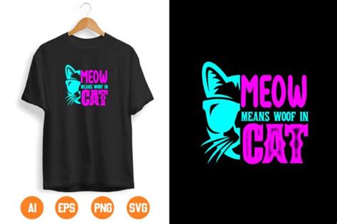 Cat T Shirt Design 136 Graphic By Digital Crowd Agency Creative Fabrica