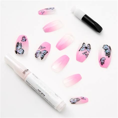 Ombre Glitter Coffin Nails That Will Sparkle Up Your Style - See The Stunning Photos!