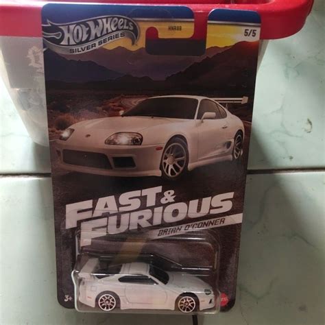 Jual Hot Wheels Silver Series Fast Furious Brian Conner Toyota Supra Putih Kondisi Sesuai Di