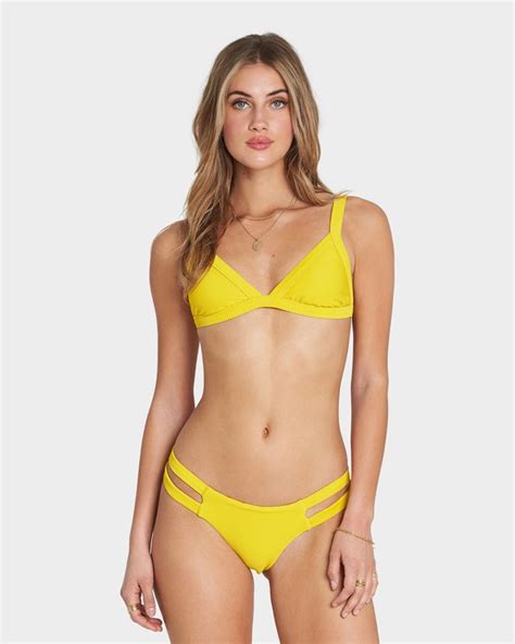 Tanlines Fixed Tri Bikini Top Billabong