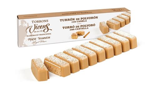 Turrón de Polvorón con Canela en Estuche 300g