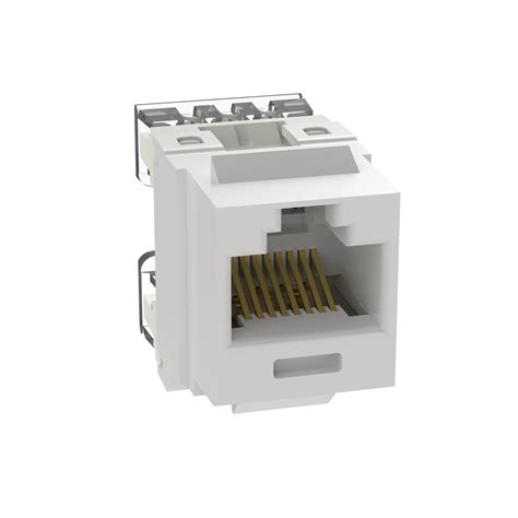 NKP5E88MWH Panduit Cat 5E Punchdown Keystone Jack Module White