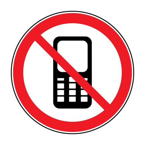 Carteles De Prohibido El Uso Del Celular Consejos Celulares