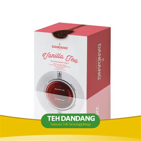 Jual Teh Dandang Blacktea Vanila Tubruk 1 Slop Isi 5 Box 50gr