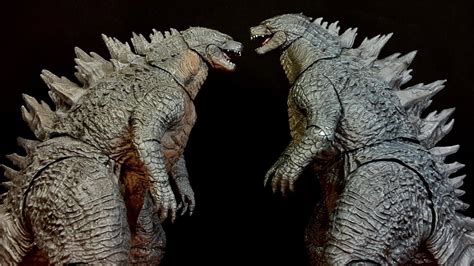 Neca Godzilla 2014 Original And Reissue Comparison Youtube