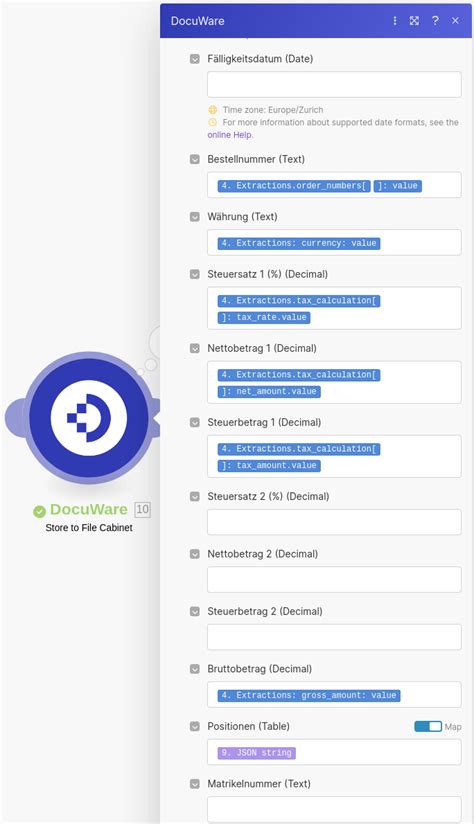 Natif Ai DocuWare Integration