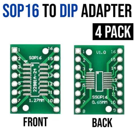 Sop To Dip Converter Pack Micro Robotics