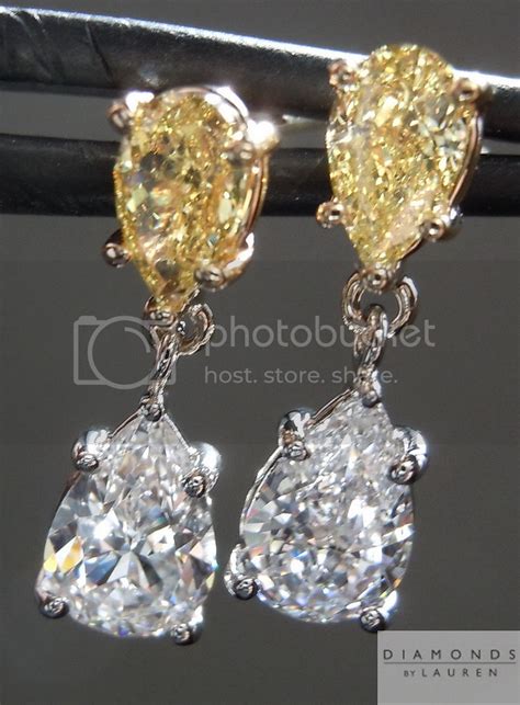 Yellow Diamonds | Colorless Diamonds | Diamond Earrings