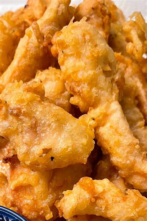 Perfect Chicken Tempura Recipe Homemade Japanese Tempura Style Fried