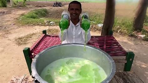 Pakola Milk Shake Ice Pakola Juice Refreshing Street Drink Pakola