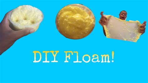 Diy Floam How To Make Floam Youtube