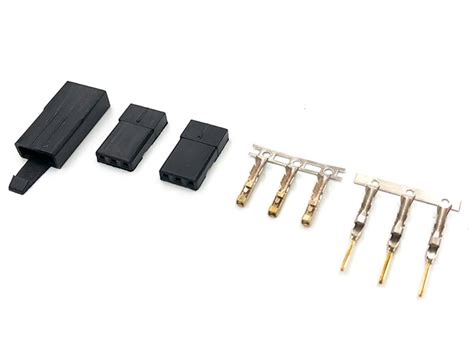 Коннекторы с замком для сервопривода (серворазъемы) Amass Futaba Servo ...