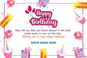 Happy Birthday Special Day Wishes With Name Edit