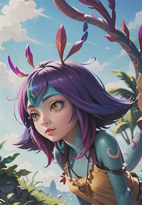 Neeko The Curious Chameleon League Of Legends V Nai Showcase