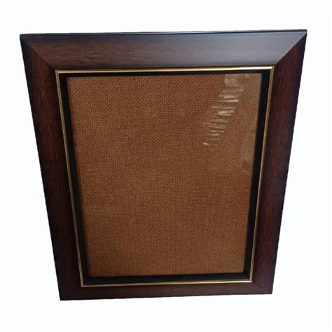 Powder Coated Teak Wood Photo Frame For Decoration Size 12x12 Inch