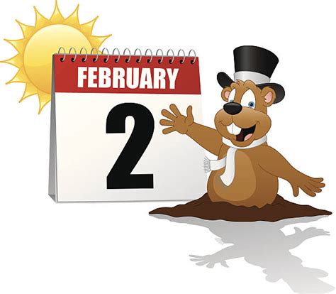 Royalty Free Groundhog Day Clip Art Vector Images And Illustrations Istock