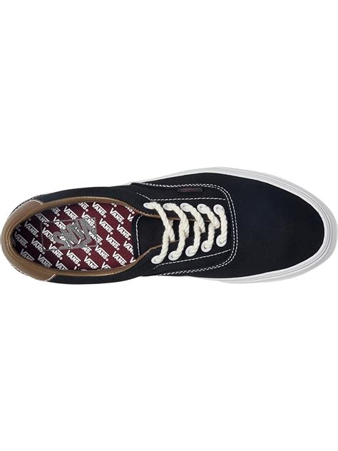 Vans era black classic gum + FREE SHIPPING | Zappos.com