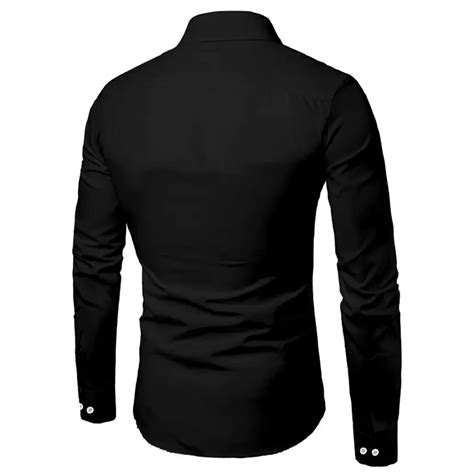 Men Slim Fit Solid Spread Collar Formal Shirt