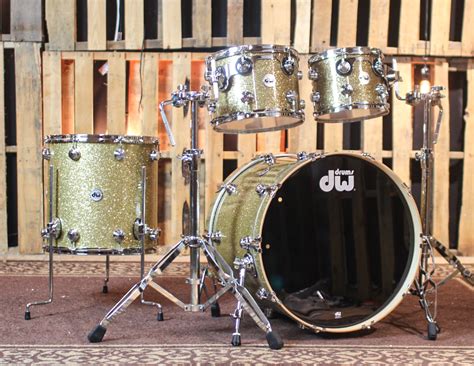 Dw Collector S Maple Ssc Gold Glass Drum Set 22 10 12 16 So 129553 The Dw Store