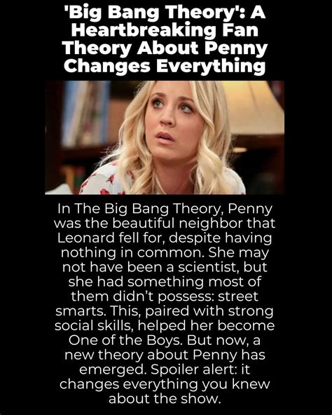 Diply - Big Bang Theory': A Heartbreaking Fan Theory About... | Facebook