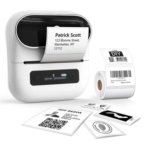 Phomemo M220 Label Maker, Upgrade 3 Inch Barcode Label Printer ...