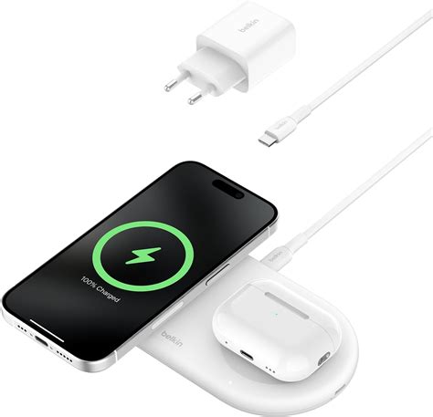 Belkin BoostCharge Pro Station De Charge 2 En 1 Avec MagSafe Chargeur