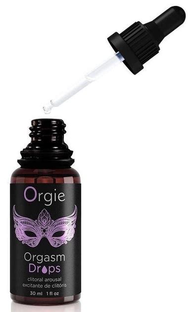 ᐉ Капли возбуждающие Orgie ORGASM DROPS для клитора • Купить в Киеве ...