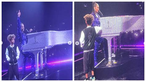 Alicia Keys' 8-Year-Old Son Stands On Stage For 'Protection ...