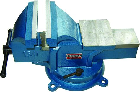 Bench Vise With Swivel Base & Anvil – RODACTOOLS