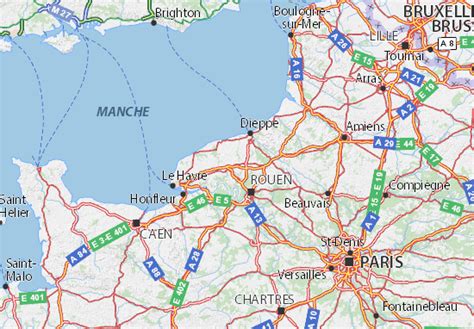 MICHELIN Seine-Maritime map - ViaMichelin