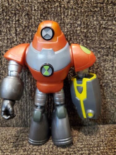 Playmates Ben Omni Kix Armor Heatblast Action Figure Lot Of