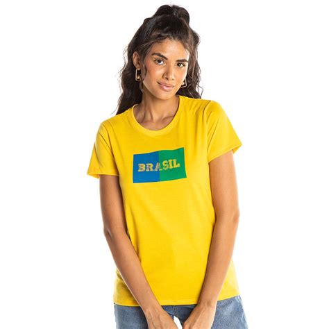 Kit Família Camisa Brasil Amarelo Copa do Mundo 2022Camiseta Copa do