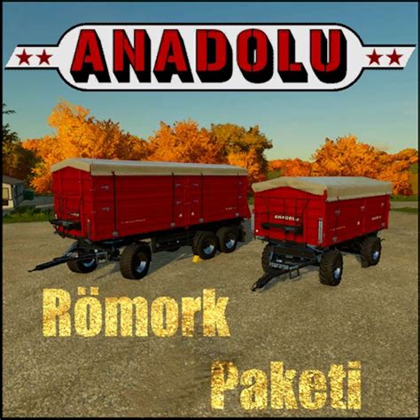 FS22 ANATOLIA Trailer Pack V1 0 0 0 FS25 Mody FS22 Mody