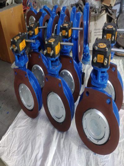 Double Eccentric Off Set Disc Wafer Type Butterfly Valve Srk Valves