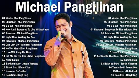 Rainbow X Weak X Kung Sakali Michael Pangilinan Songs Covers Love Songs Bagong Opm 2023