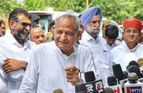 Ashok Gehlot Calls Late Night Meeting To Discuss Law And Order