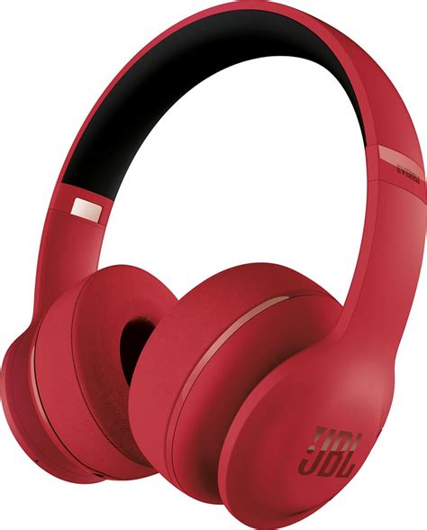 Best Buy Jbl Everest Wireless On Ear Headphones Red V Btred