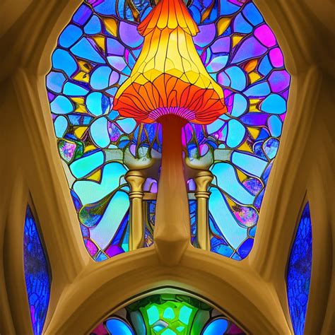 Stabilityaistable Diffusion · Magic Mushrooms Flower Tower Gothic