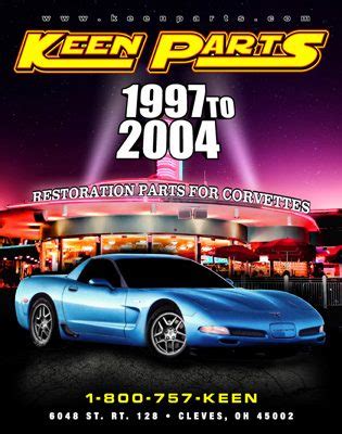 Keen Parts adds 5,000 C5 Corvette parts and a Catalog! - Keen Parts News