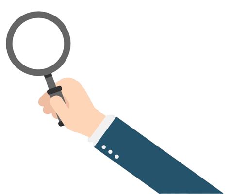 Magnifying Glass For Investigation And Analysis Clipart Png Png All