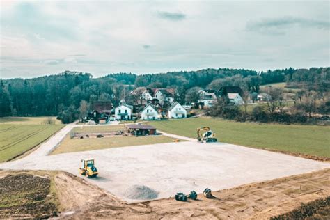 Neue Reithalle Das Fundament Steht Familienhotel Friedrichshof