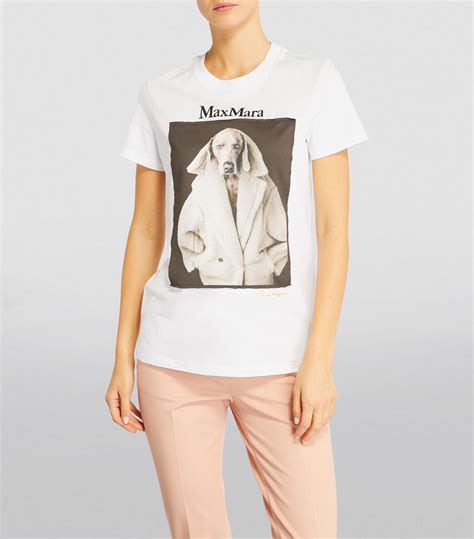 Max Mara Valido Wegman Print T Shirt Harrods ZA