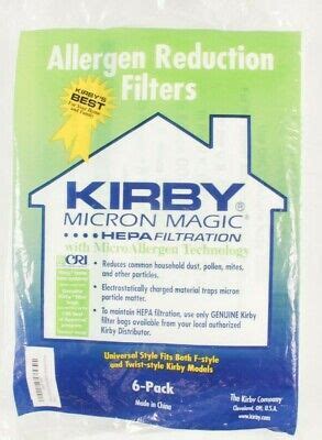 Kirby Micron Magic HEPA FILTER Vacuum Bags Pack Of 6 New Plus 1 Belt