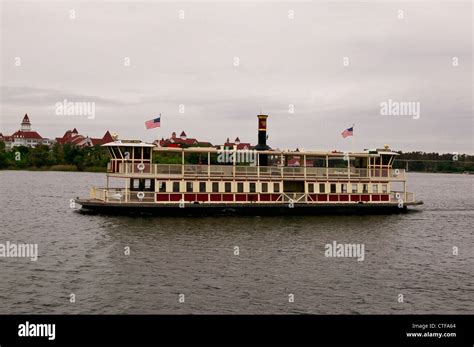 Ferry Boat Richard F Irvine On Its Way To Disneys Magic Kingdom