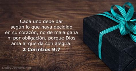 25 Versículos de la Biblia sobre Dar DailyVerses net